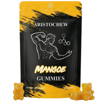 Aristochew Mango Energy Gummies – Tropical Testosterone Booster & Stamina Gummies (10 Gummies)
