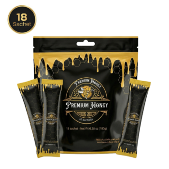 Premium Honey Testosterone Booster Sachets (18 Pack)