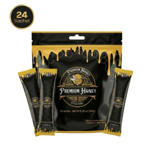 Premium Honey Testosterone Booster Sachets (24 Pack)