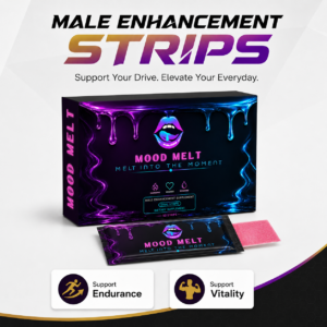 Men’s Enhancement Oral Strips – Fast Dissolving Intimacy & Vitality Support