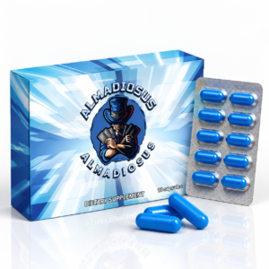Almadious 10-Pack Men’s Vitality & Performance Capsules – Stamina, Endurance & Energy Support