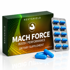 Mach Force 10-Pack Men’s Vitality & Performance Capsules – Stamina, Endurance & Energy Support