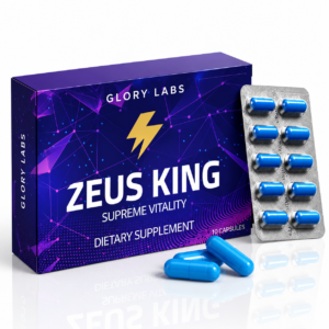 Zeus King 10-Pack Men’s Vitality & Performance Capsules – Stamina, Endurance & Energy Support