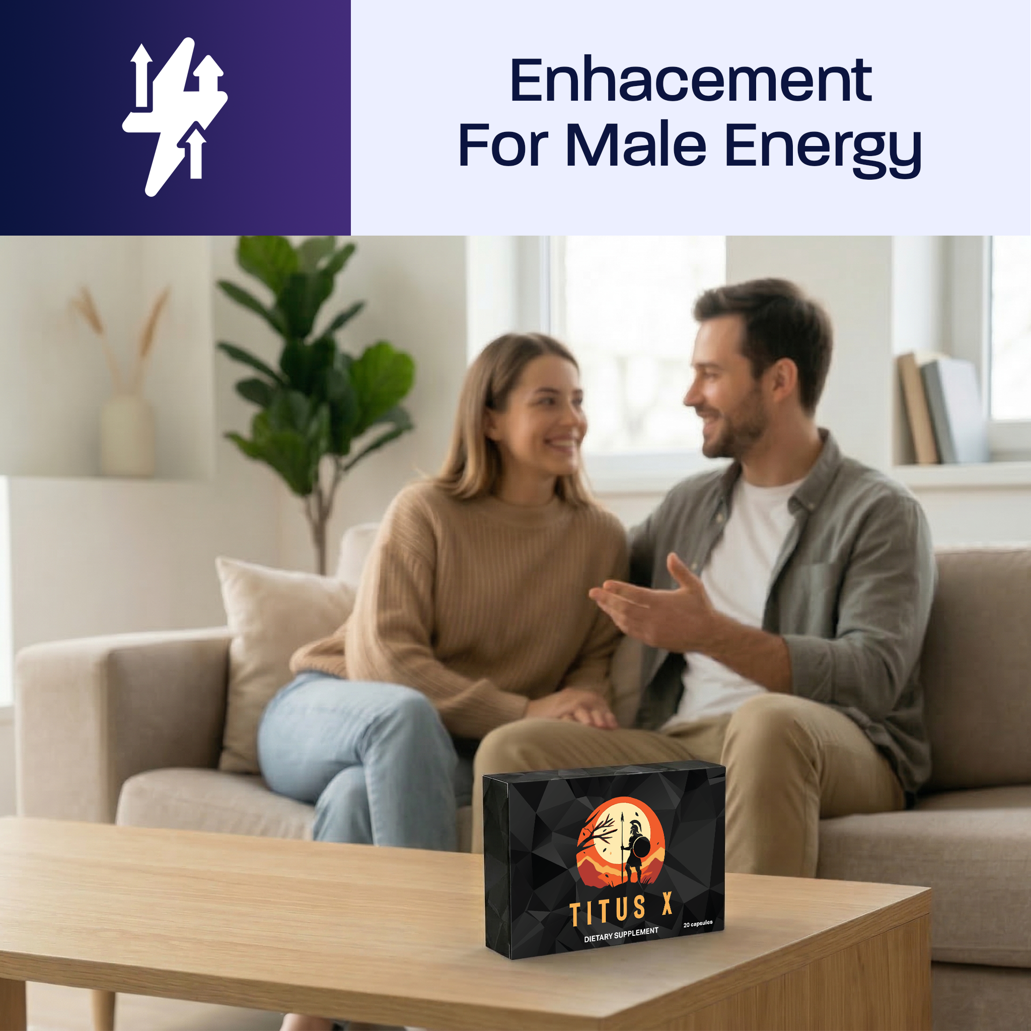 Titus X 20-Pack Men’s Vitality & Performance Capsules – Stamina, Endurance & Energy Support - Image 5