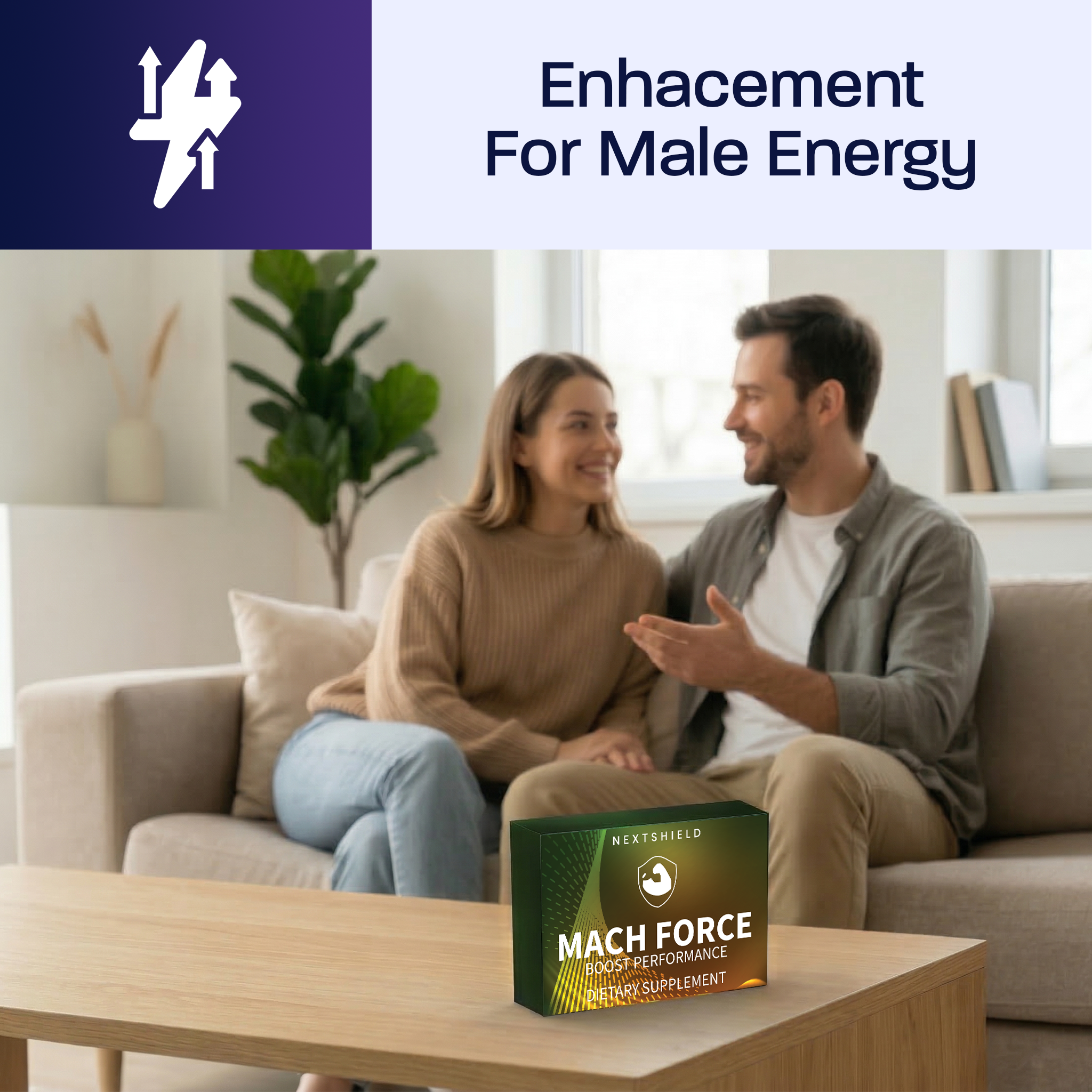 Mach Force 10-Pack Men’s Vitality & Performance Capsules – Stamina, Endurance & Energy Support - Image 3