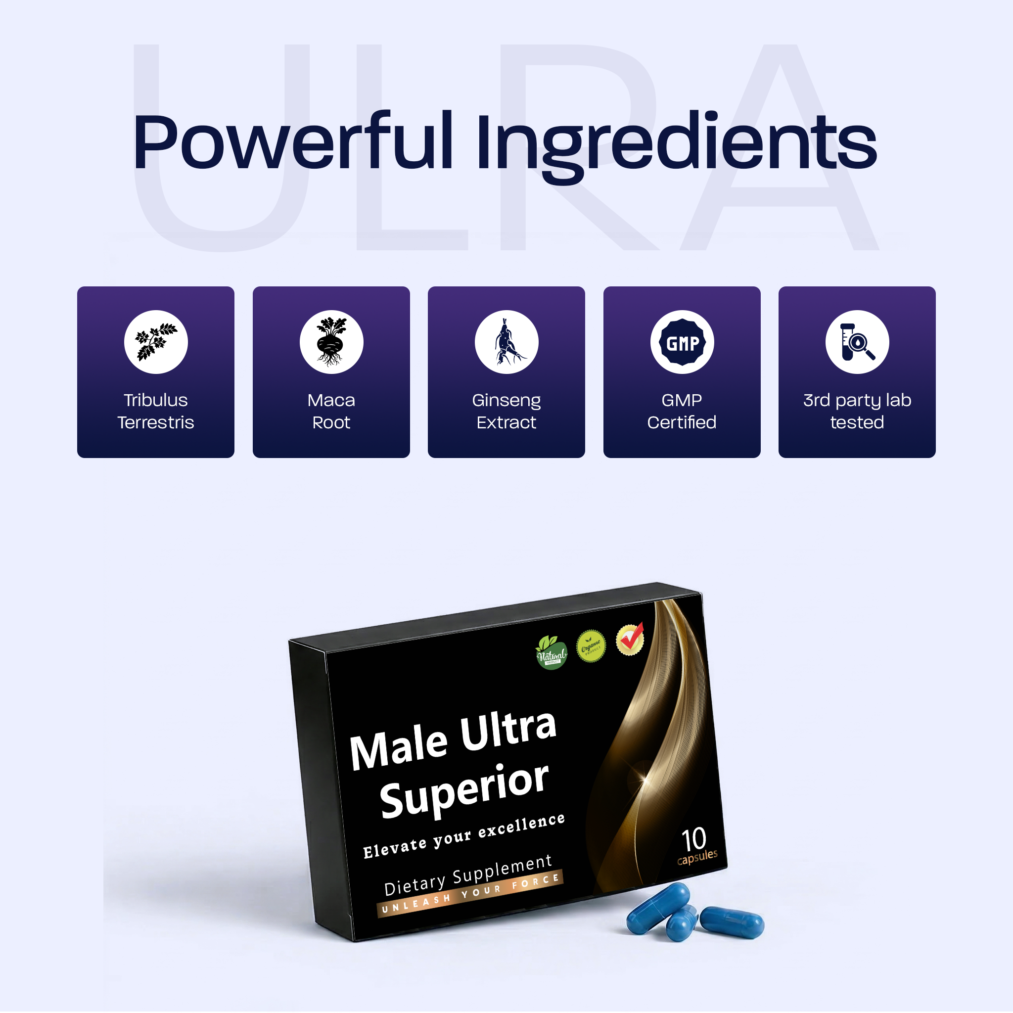 Men’s Enhancement Oral Strips – Fast Dissolving Intimacy & Vitality Support - Image 5