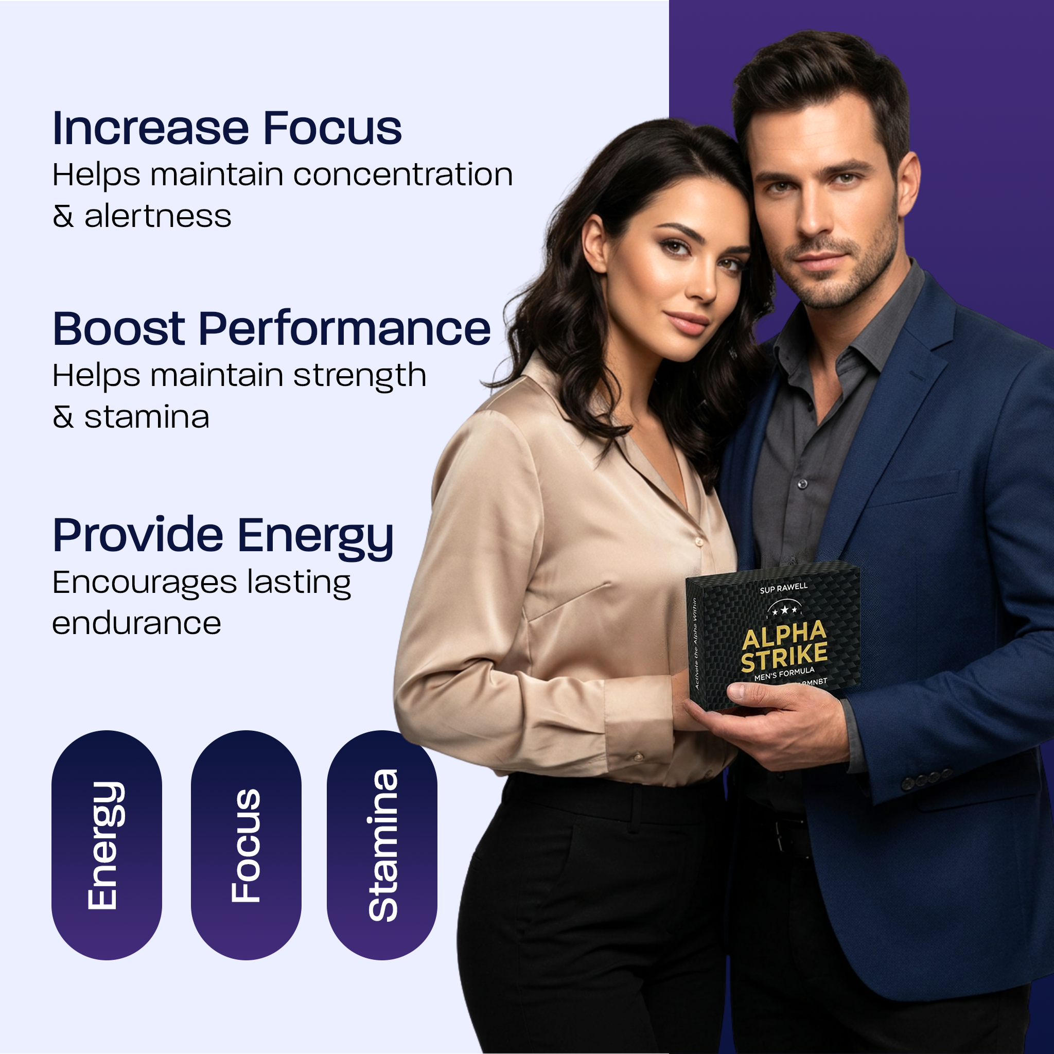 Storm strike 10-Pack Men’s Vitality & Performance Capsules – Stamina, Endurance & Energy Support - Image 4