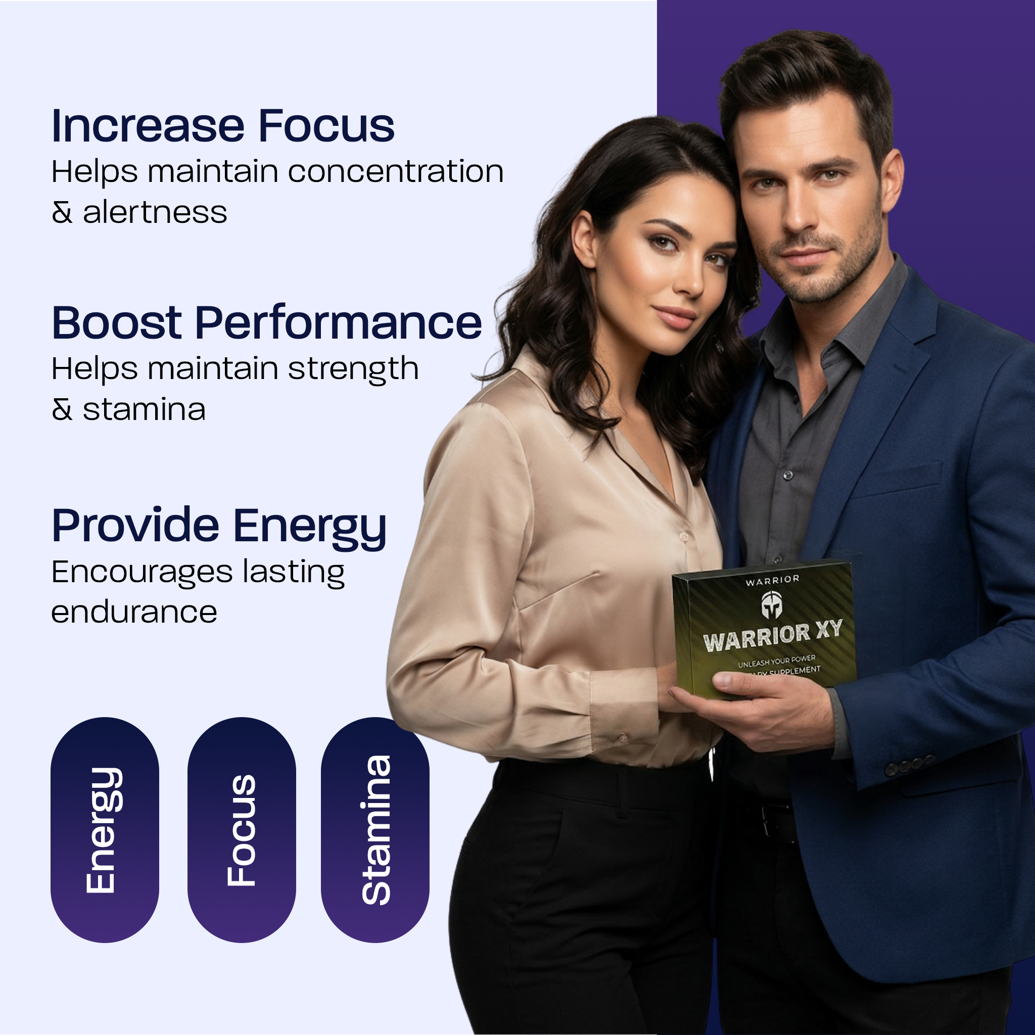 Warrior XY 10-Pack Men’s Vitality & Performance Capsules – Stamina, Endurance & Energy Support - Image 7