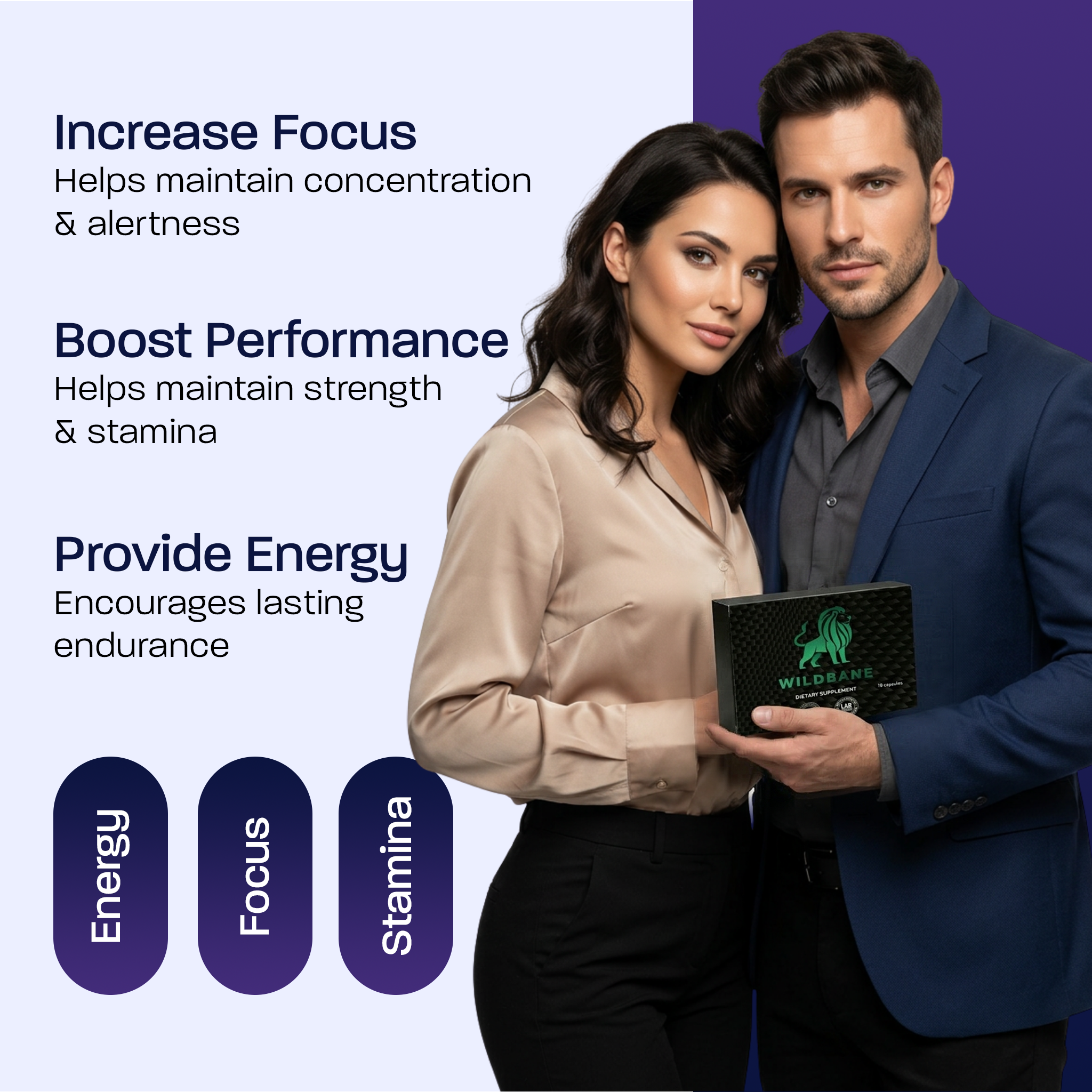 Wildbane 10-Pack Men’s Vitality & Performance Capsules – Stamina, Endurance & Energy Support - Image 5