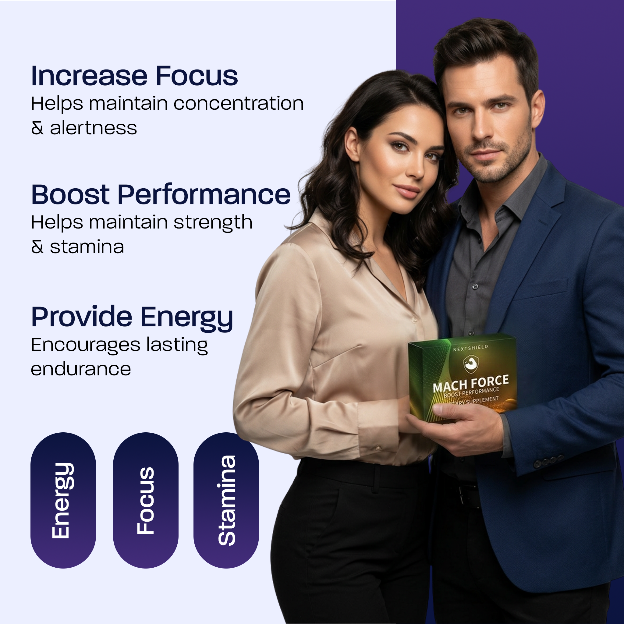 Mach Force 10-Pack Men’s Vitality & Performance Capsules – Stamina, Endurance & Energy Support - Image 6