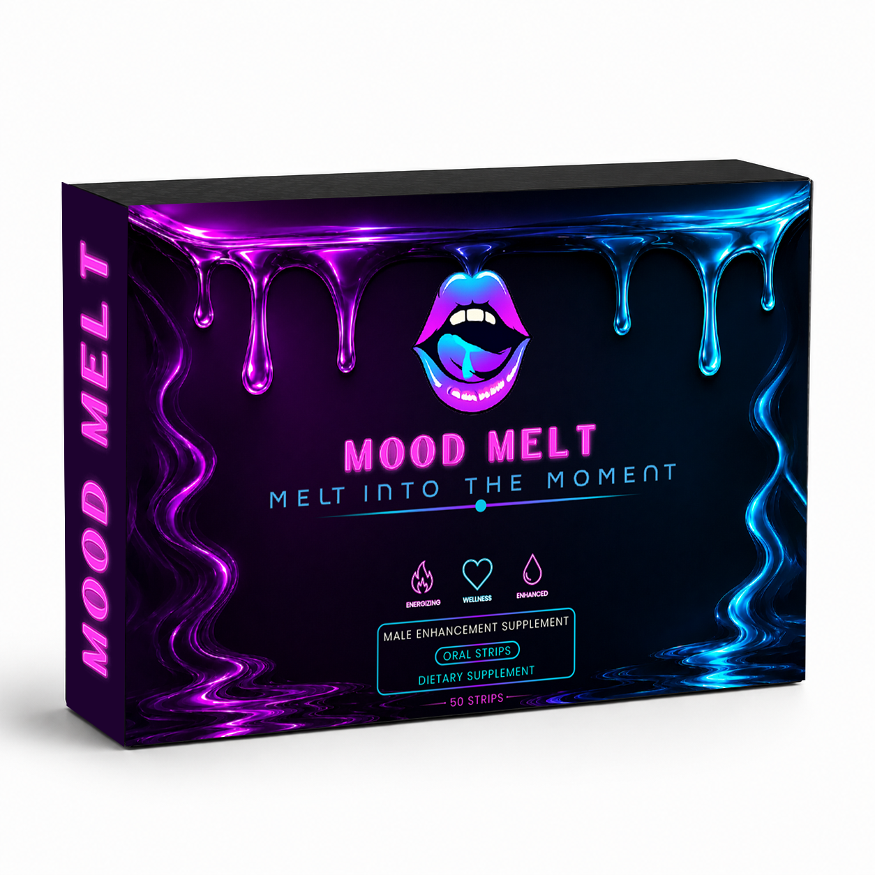 Men’s Enhancement Oral Strips – Fast Dissolving Intimacy & Vitality Support