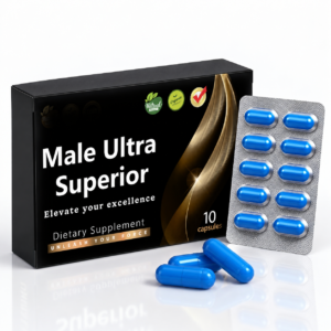 Male Ultra Superior 10-Pack Men’s Vitality & Performance Capsules – Stamina, Endurance & Energy Support