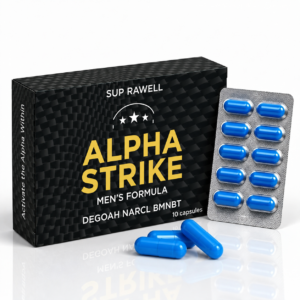 Storm strike 10-Pack Men’s Vitality & Performance Capsules – Stamina, Endurance & Energy Support
