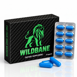 Wildbane 10-Pack Men’s Vitality & Performance Capsules – Stamina, Endurance & Energy Support