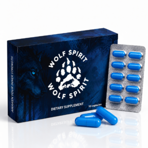Wolf spirit 10-Pack Men’s Vitality & Performance Capsules – Stamina, Endurance & Energy Support