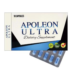Appolean Ultra 10-Pack Men’s Vitality & Performance Capsules – Stamina, Endurance & Energy Support